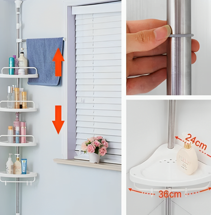 esquinero de ducha organizador de baño